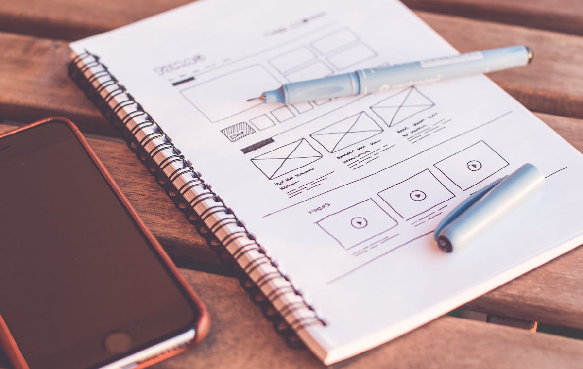 webdesign vizuális illusztráció